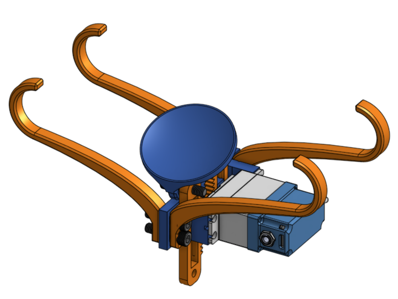 Bowling Ramp Switch Adapter isometric view