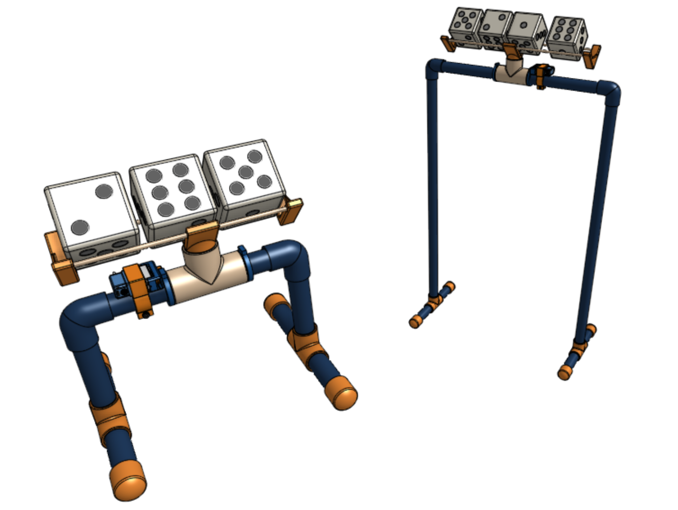 Dice Tipper isometric view