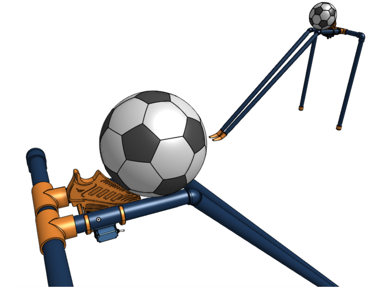Soccer Ramp isometric view